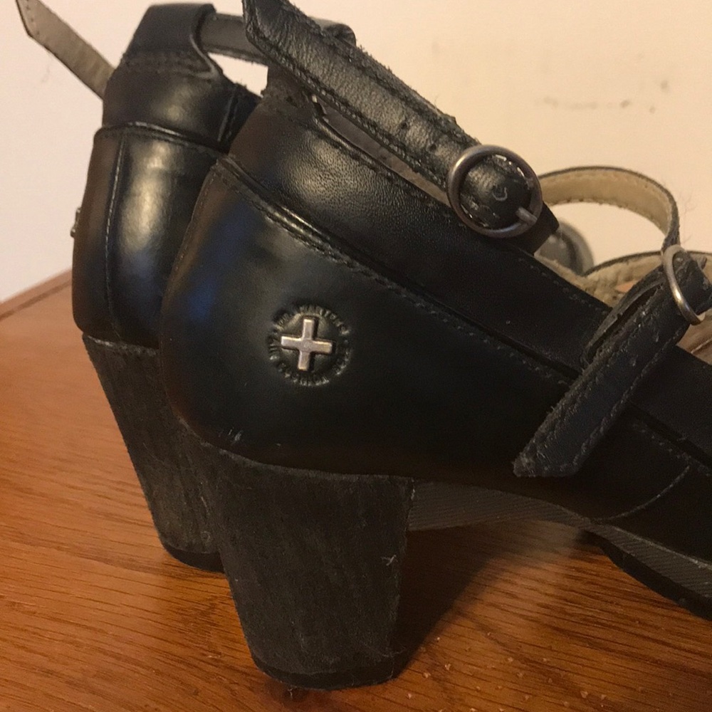 RARE Dr Martens Nadia Three Strap high heels US 9 - Picture 6 of 8